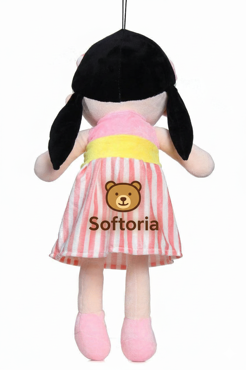 Molly Doll Soft Toy 50cm – Adorable Plush Doll for Kids & Babies | Softoria